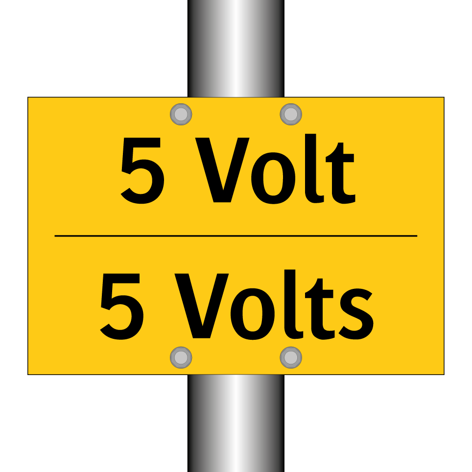 5 Volt - 5 Volts