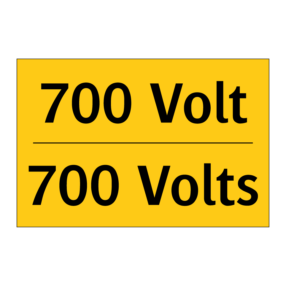 700 Volt - 700 Volts