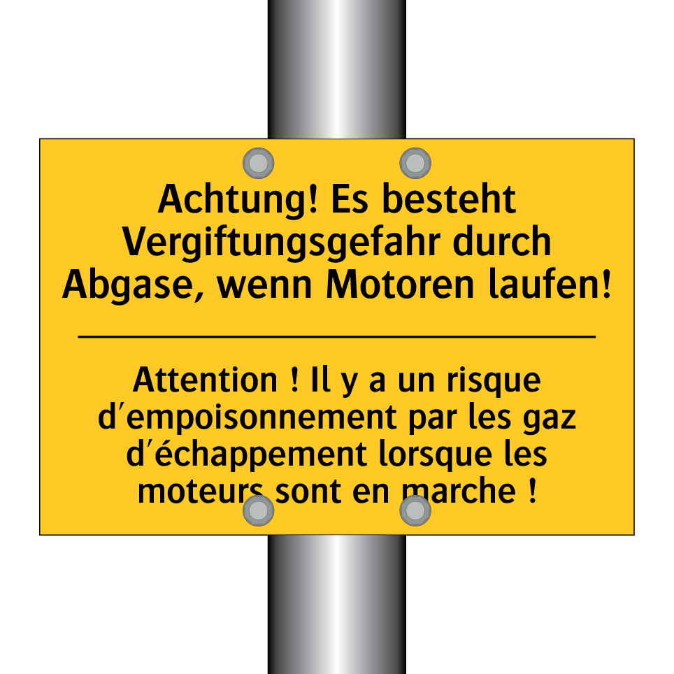 Achtung! Es besteht Vergiftungsgefahr /.../ - Attention ! Il y a un risque d'empoisonnement /.../