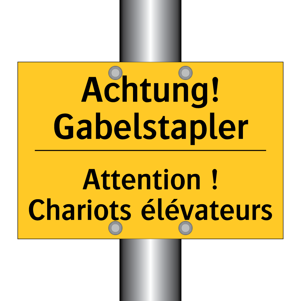 Achtung! Gabelstapler - Attention ! Chariots élévateurs /.../