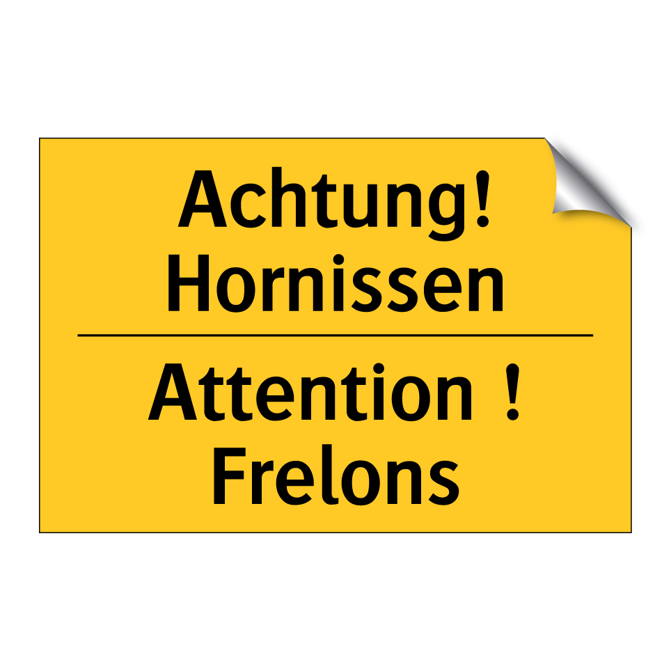 Achtung! Hornissen - Attention ! Frelons