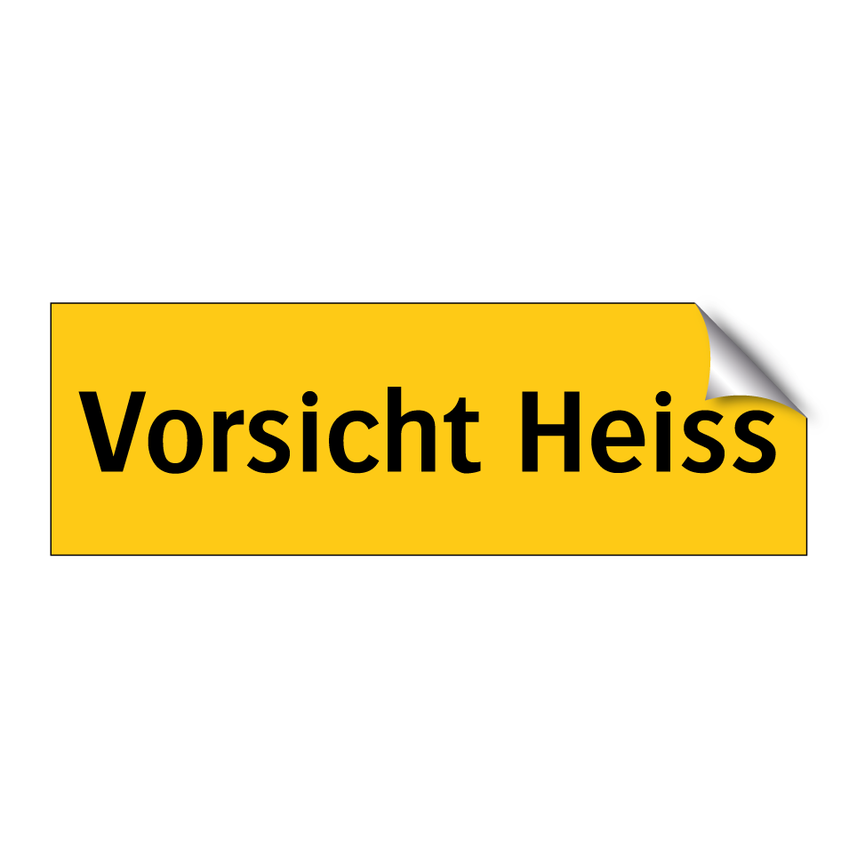 Vorsicht Heiss