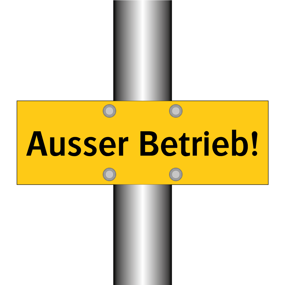 Ausser Betrieb!