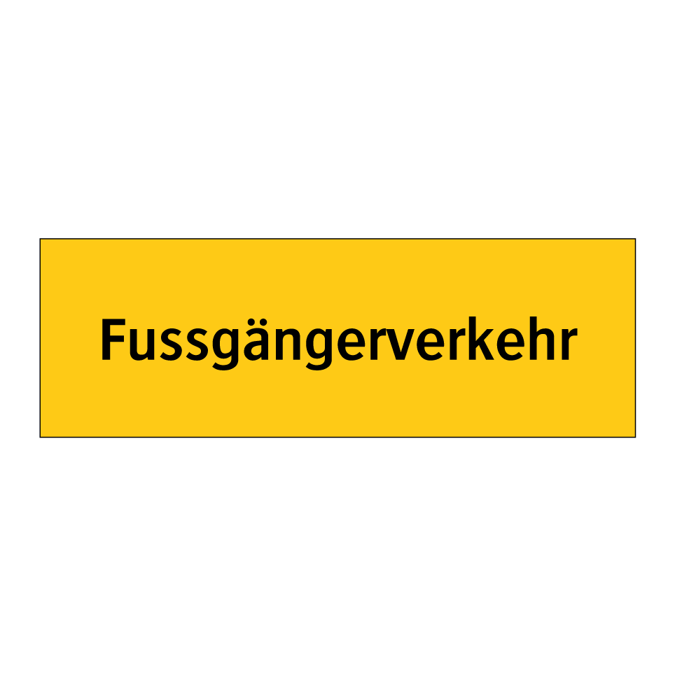 Fussgängerverkehr