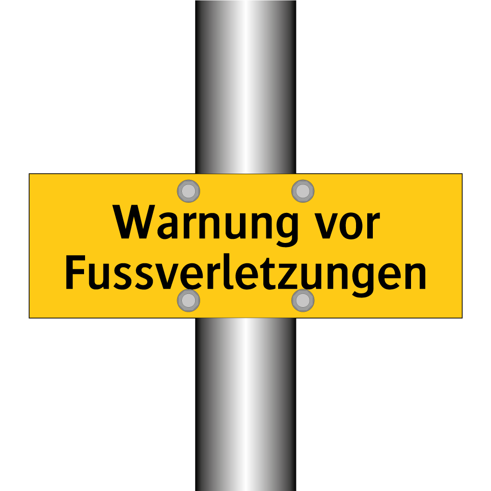 Warnung vor Fussverletzungen