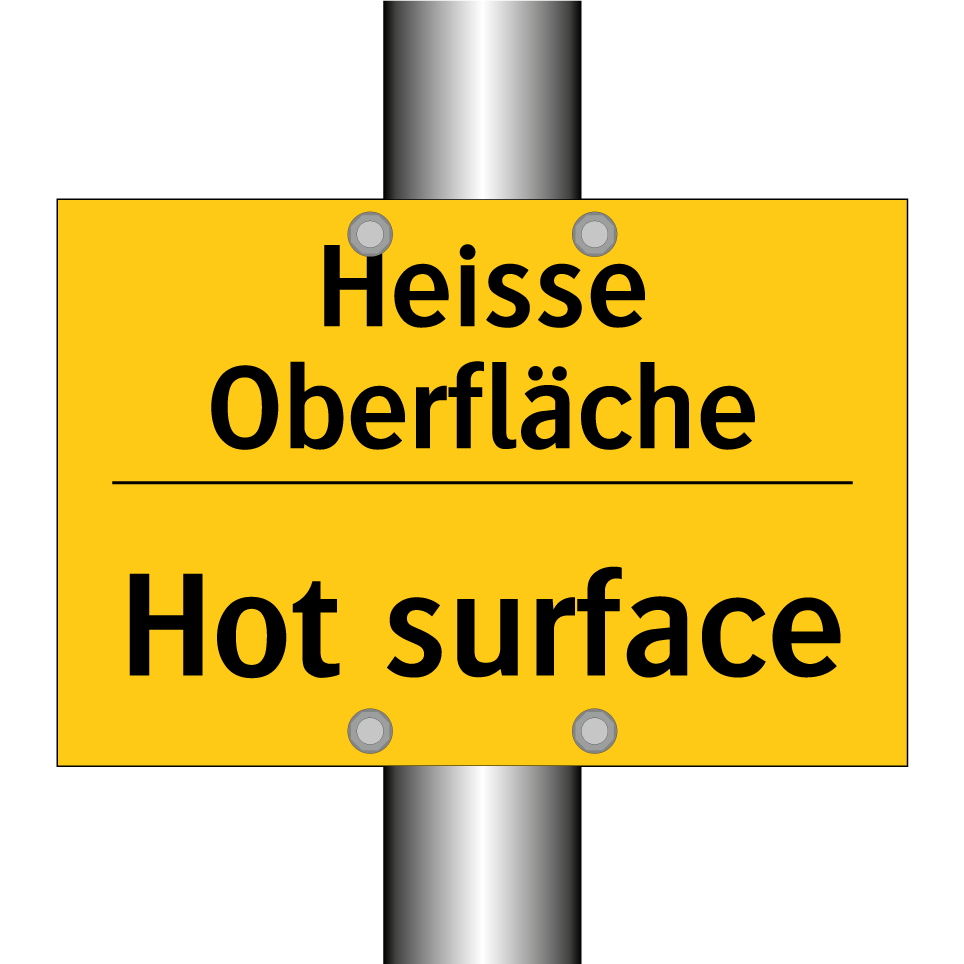 Heisse Oberfläche - Hot surface