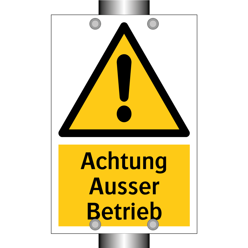 Achtung Ausser Betrieb