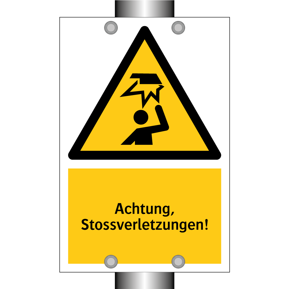 Achtung, Stossverletzungen!