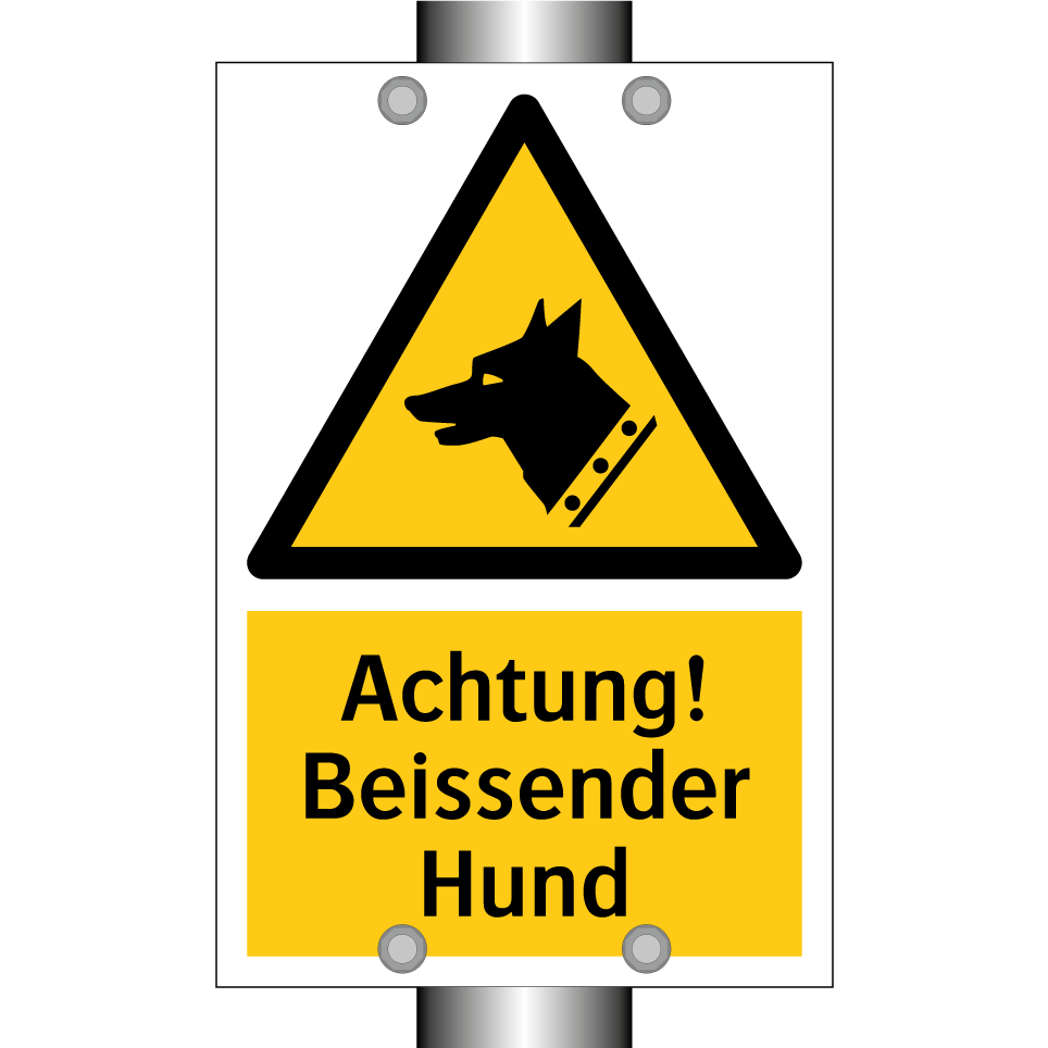 Achtung! Beissender Hund