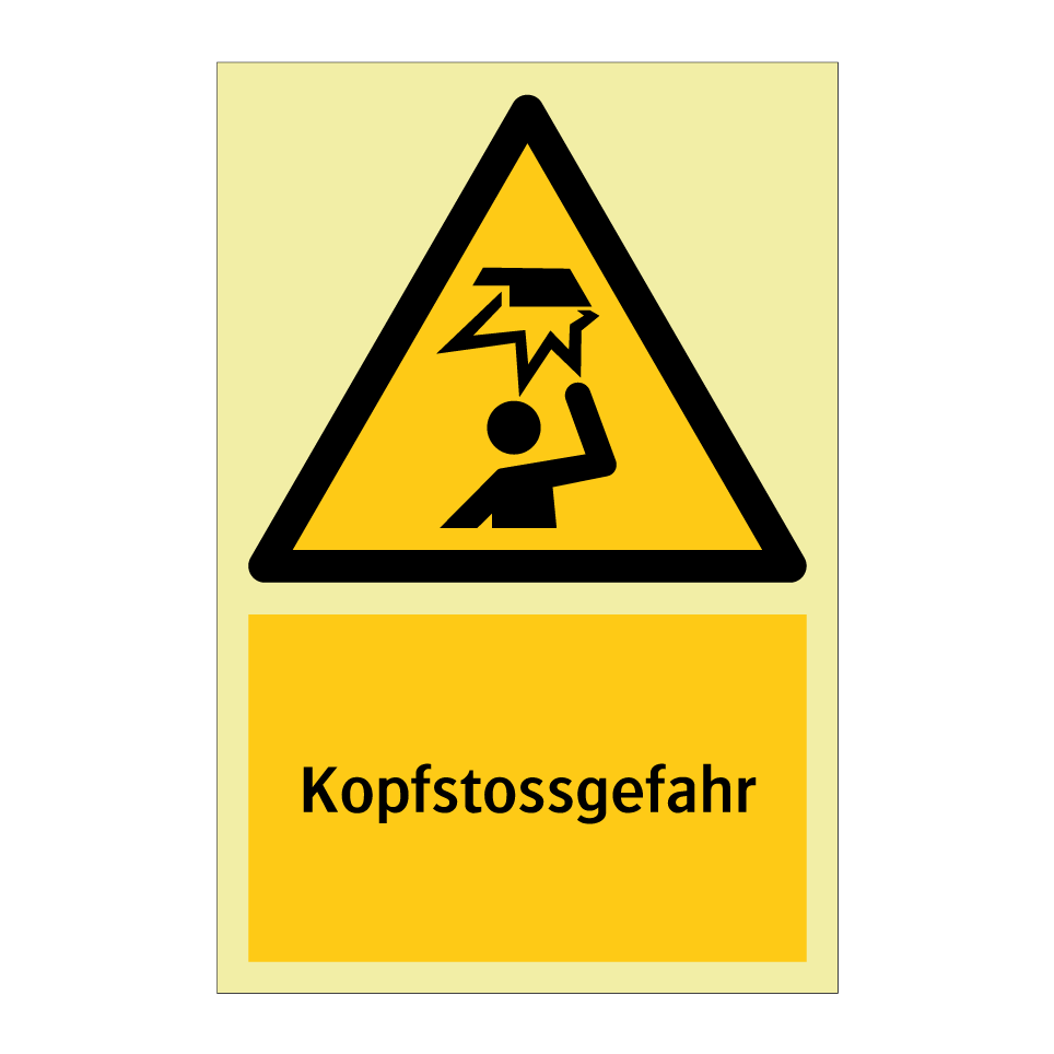 Kopfstossgefahr