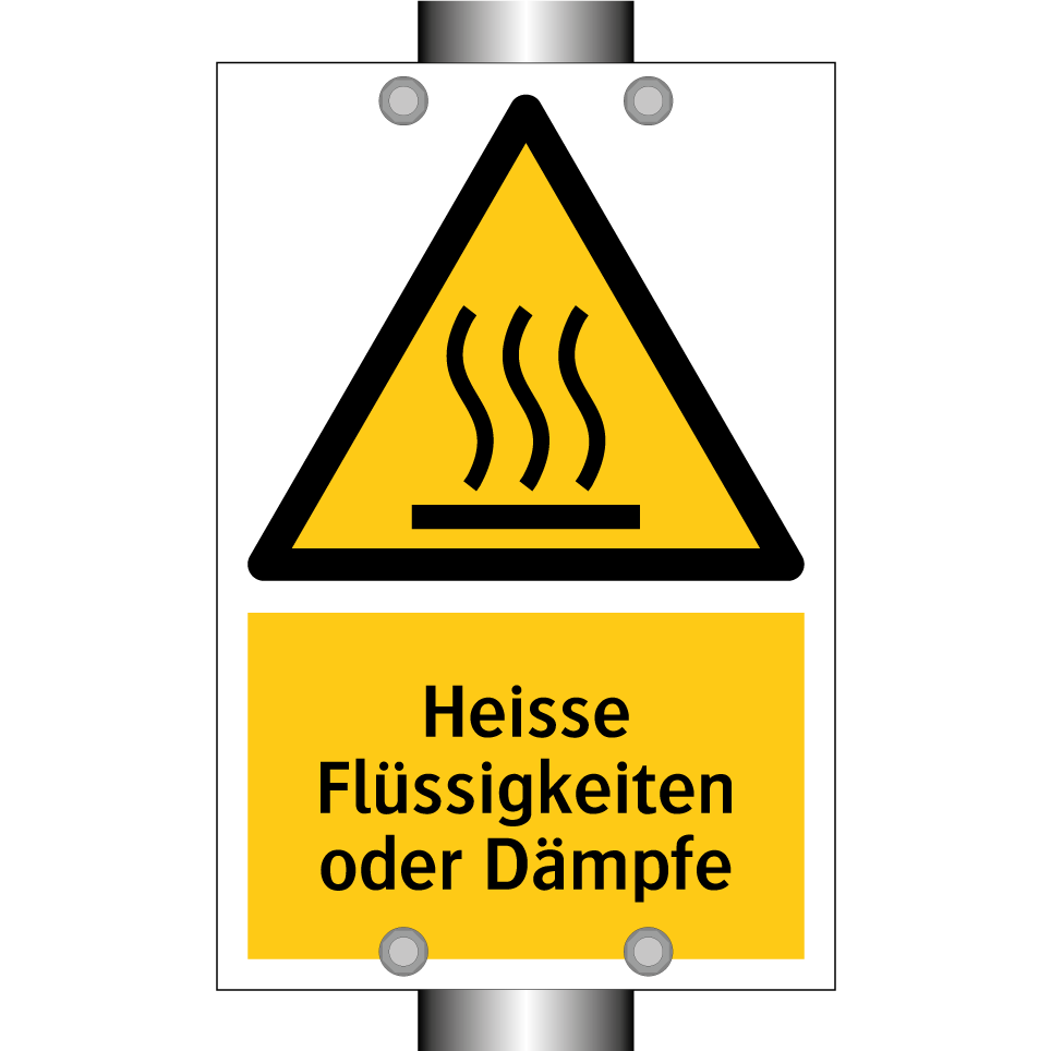 Heisse Flüssigkeiten oder Dämpfe