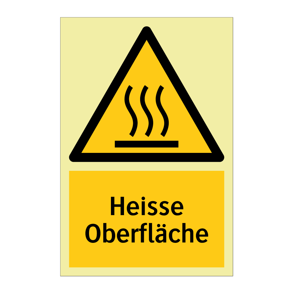 Heisse Oberfläche