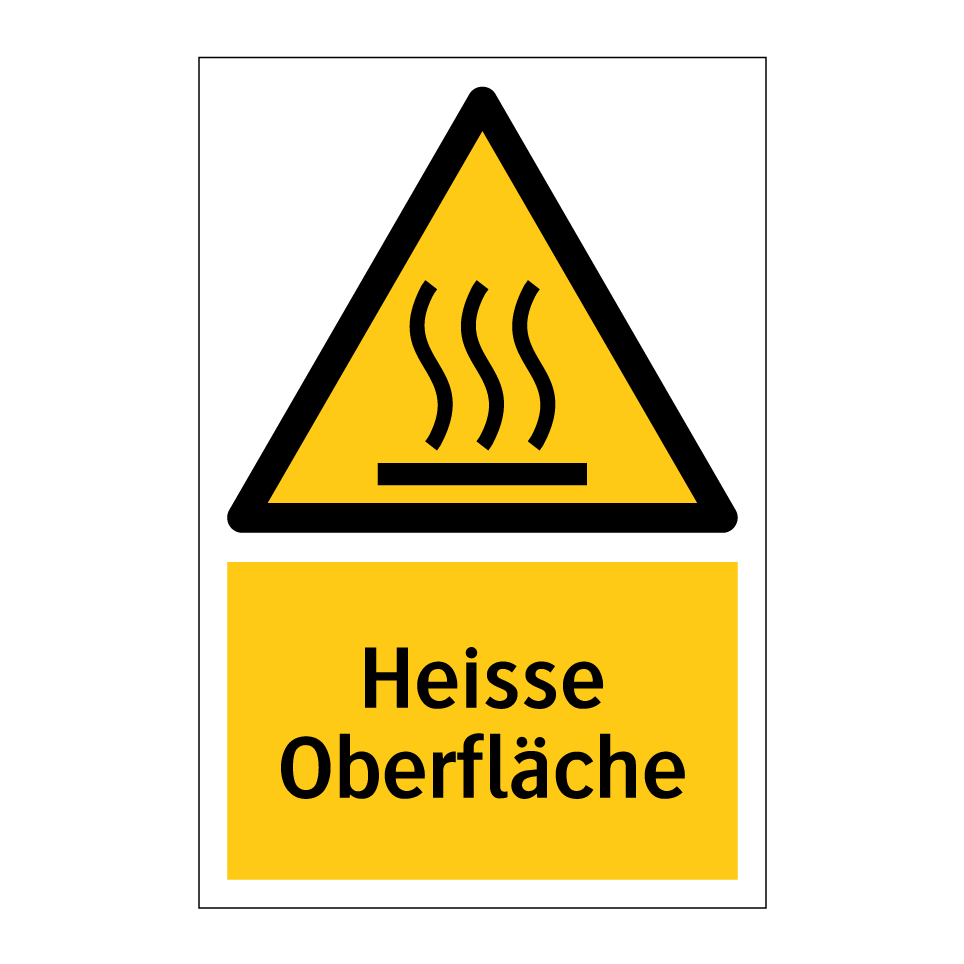 Heisse Oberfläche