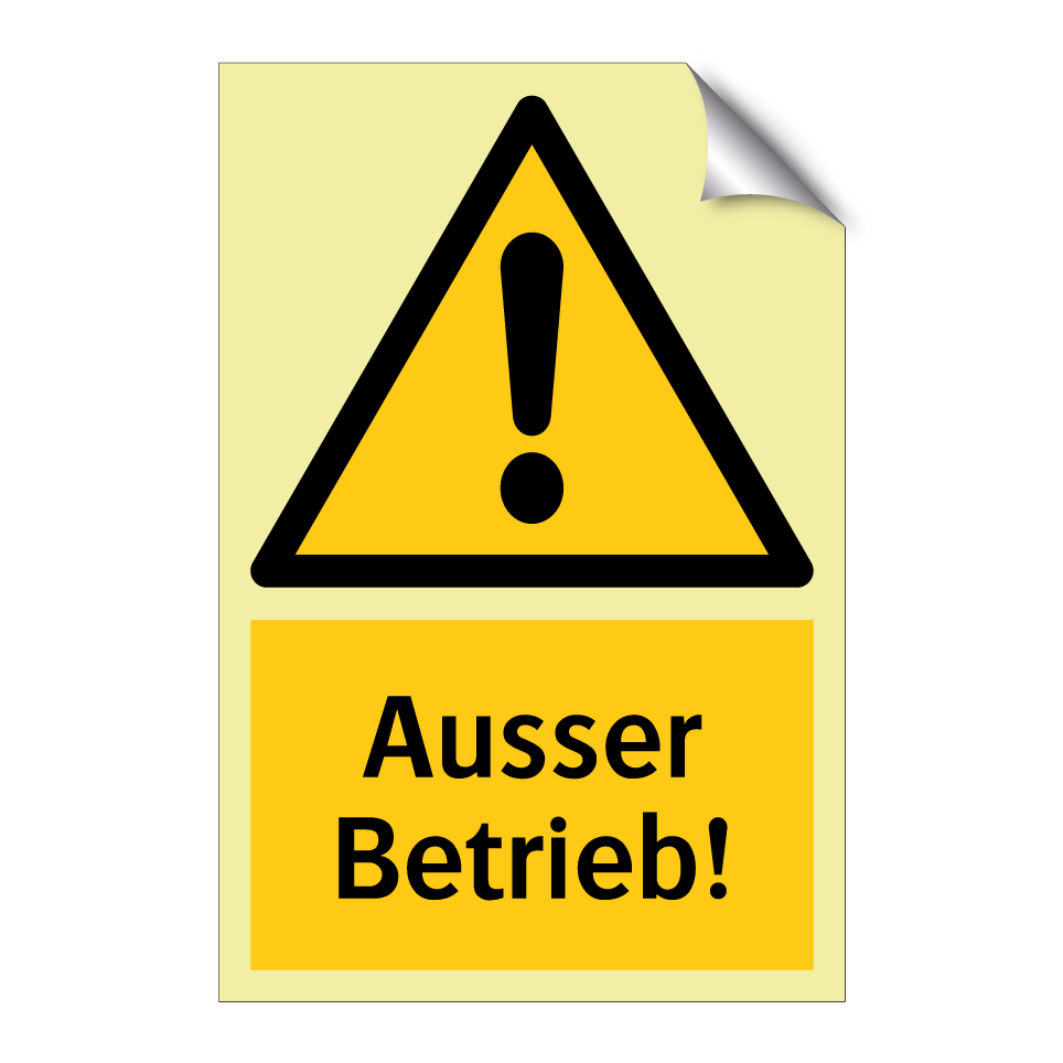 Ausser Betrieb!