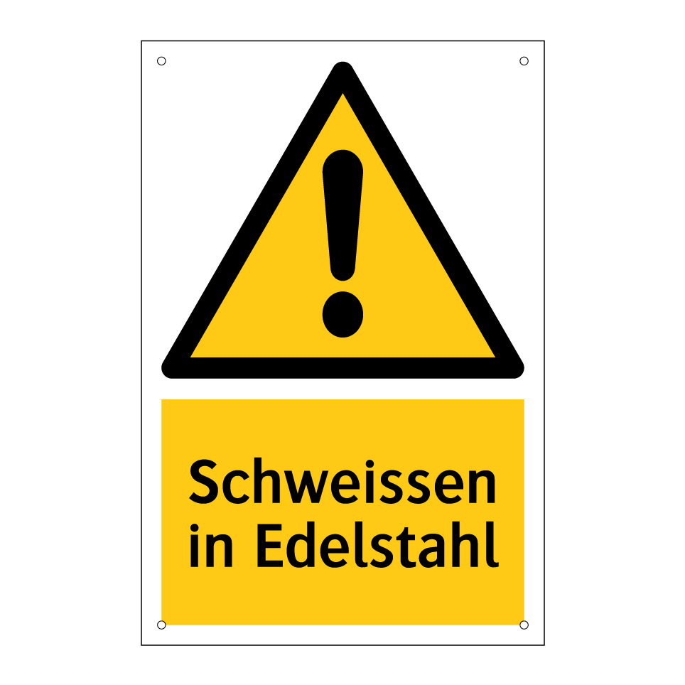 Schweissen in Edelstahl