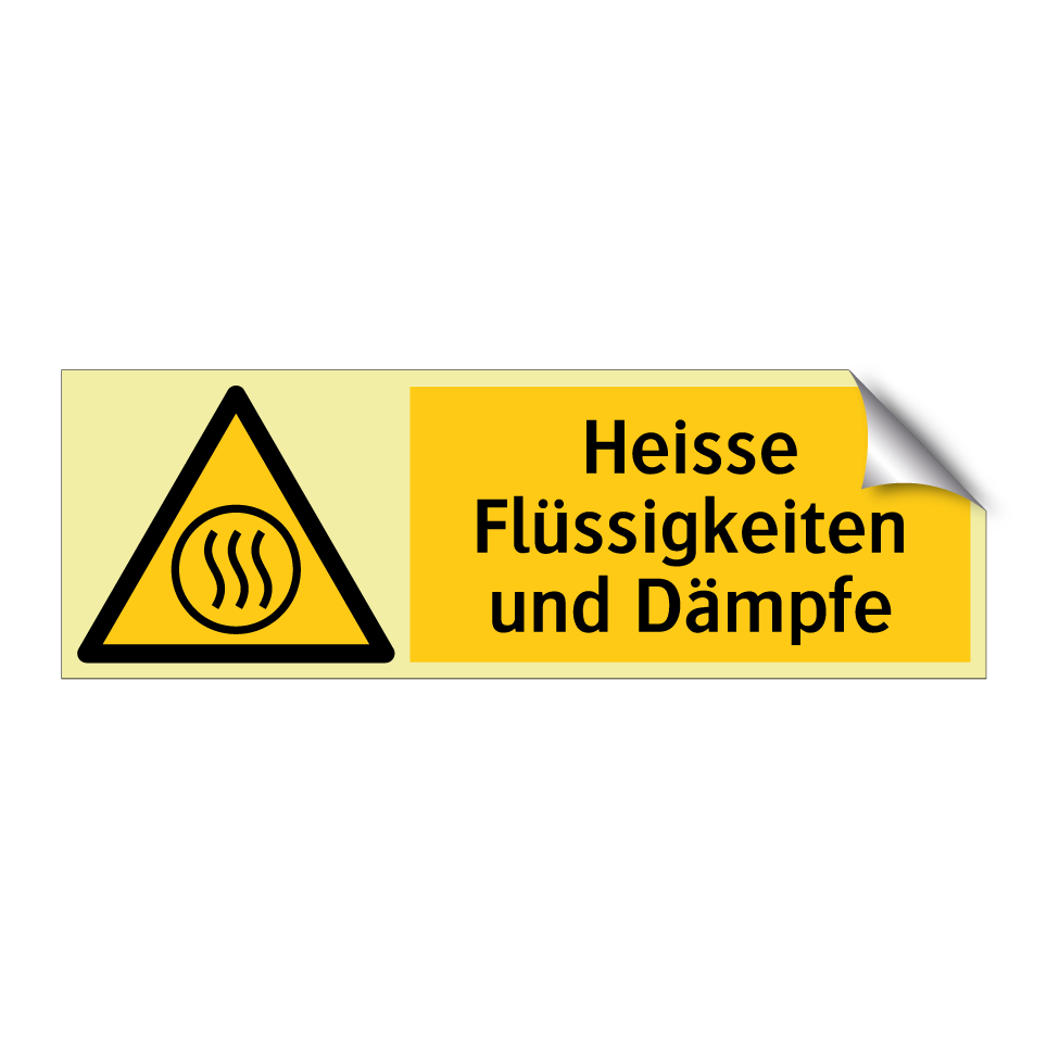 Heisse Flüssigkeiten und Dämpfe