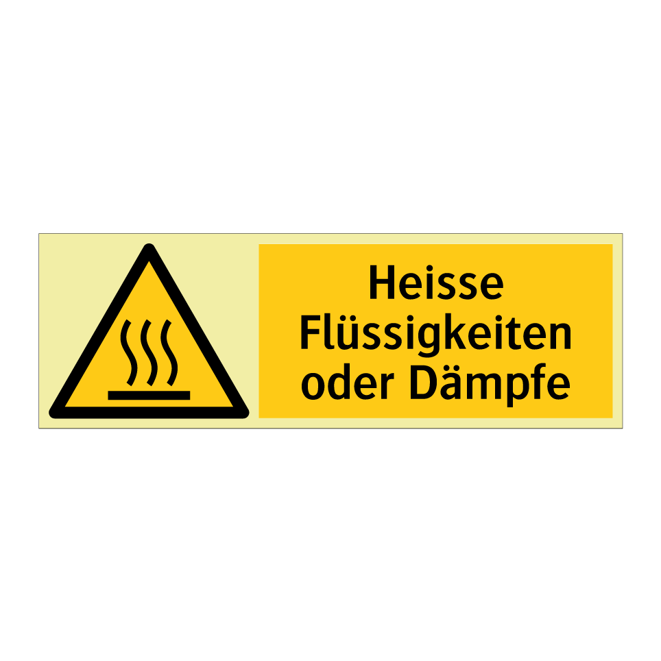 Heisse Flüssigkeiten oder Dämpfe