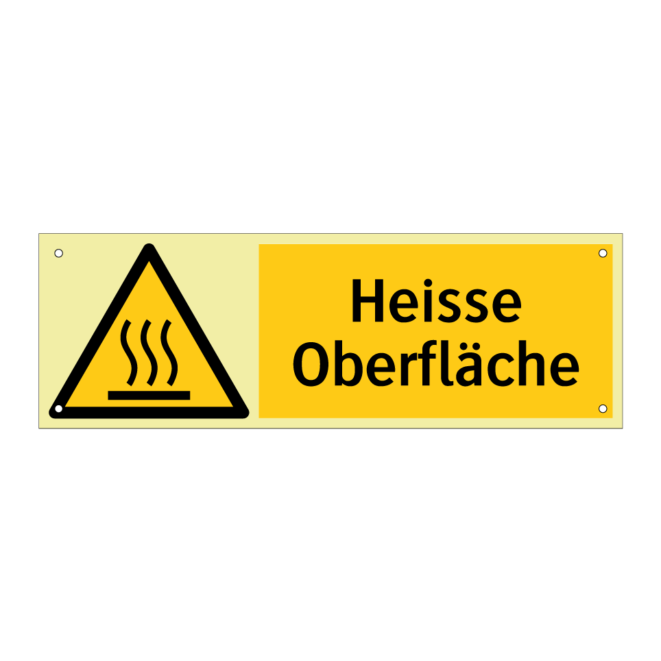 Heisse Oberfläche