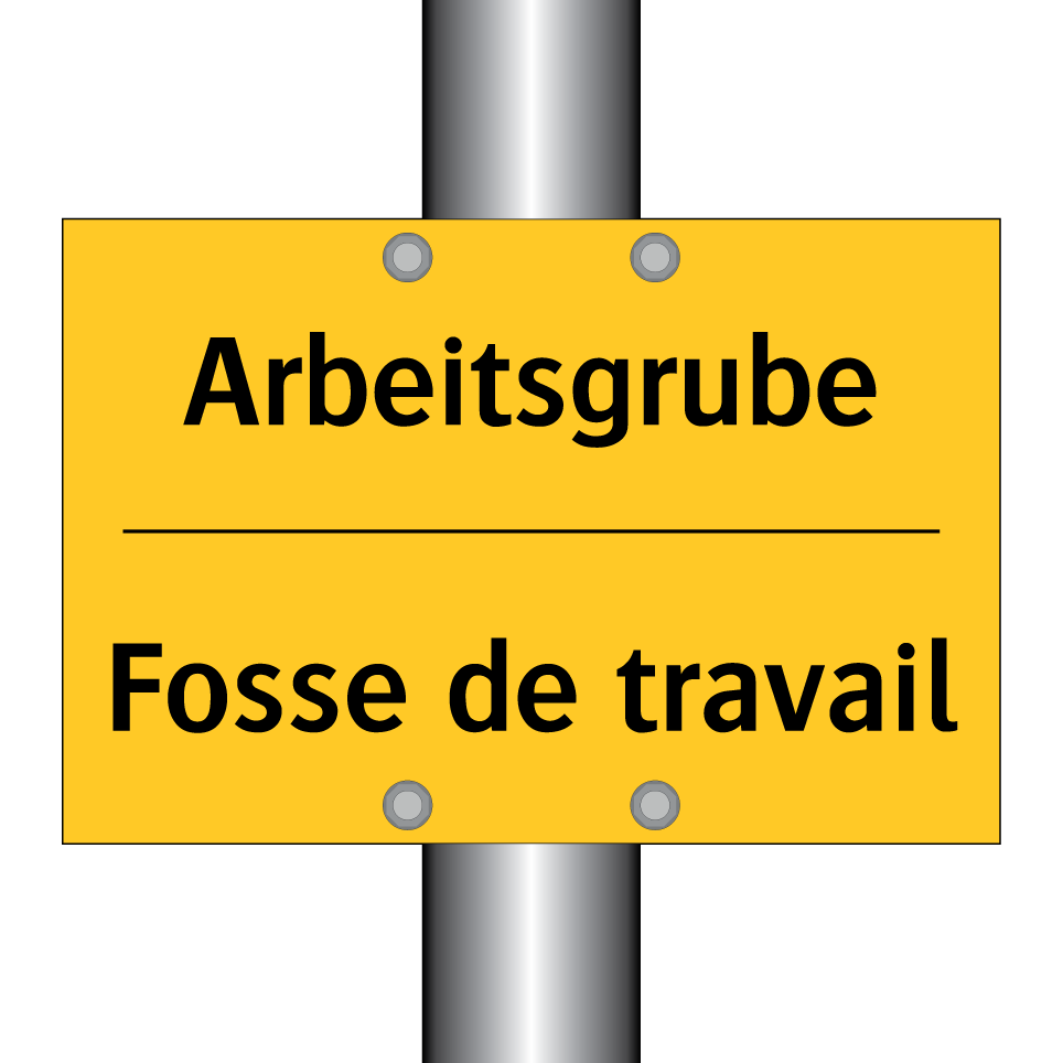 Arbeitsgrube - Fosse de travail