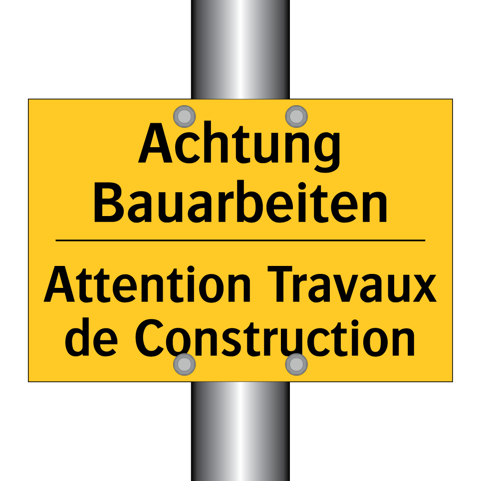 Achtung Bauarbeiten - Attention Travaux de Construction /.../
