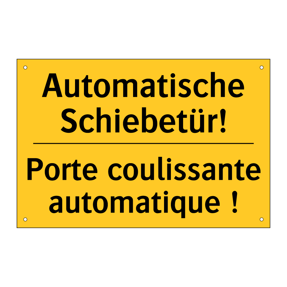 Automatische Schiebetür! - Porte coulissante automatique /.../