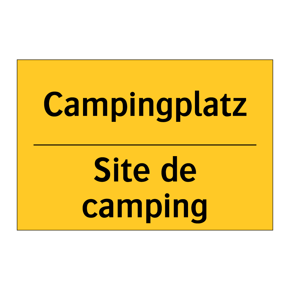 Campingplatz - Site de camping
