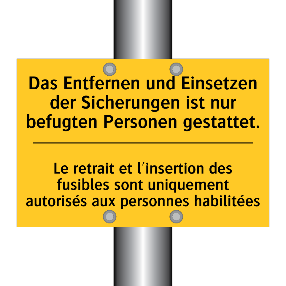Das Entfernen und Einsetzen der /.../ - Le retrait et l'insertion des /.../
