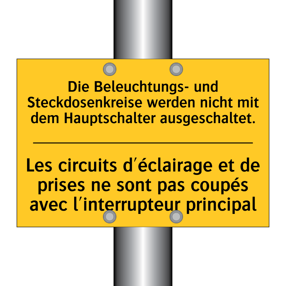 Die Beleuchtungs- und Steckdosenkreise /.../ - Les circuits d'éclairage et de /.../