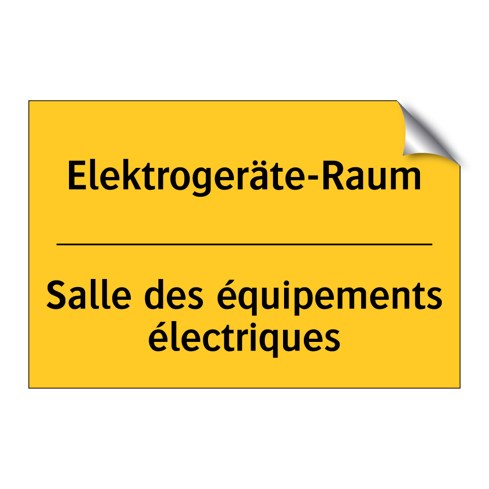 Elektrogeräte-Raum - Salle des équipements électriques /.../