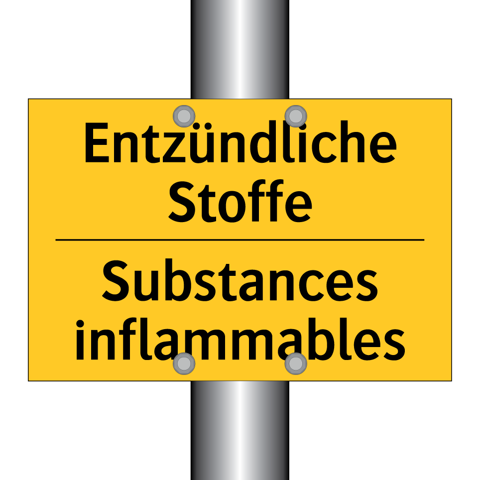 Entzündliche Stoffe - Substances inflammables