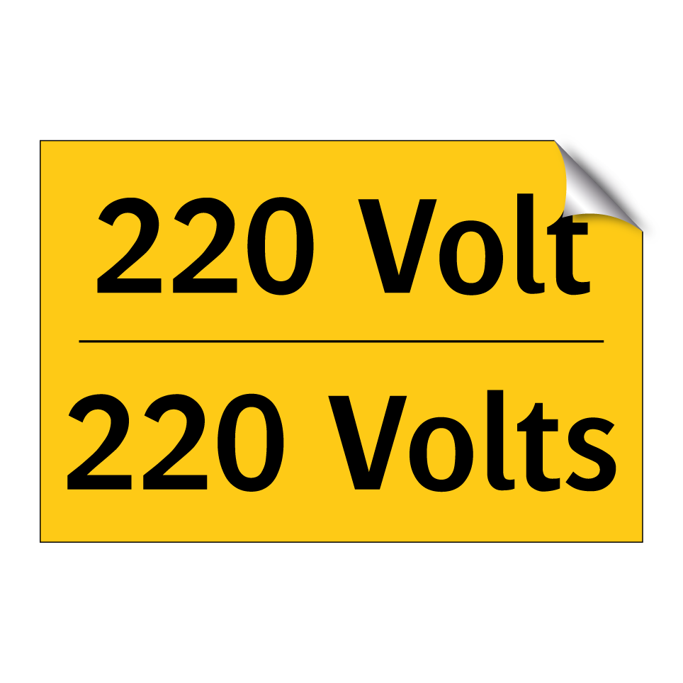 220 Volt - 220 Volts
