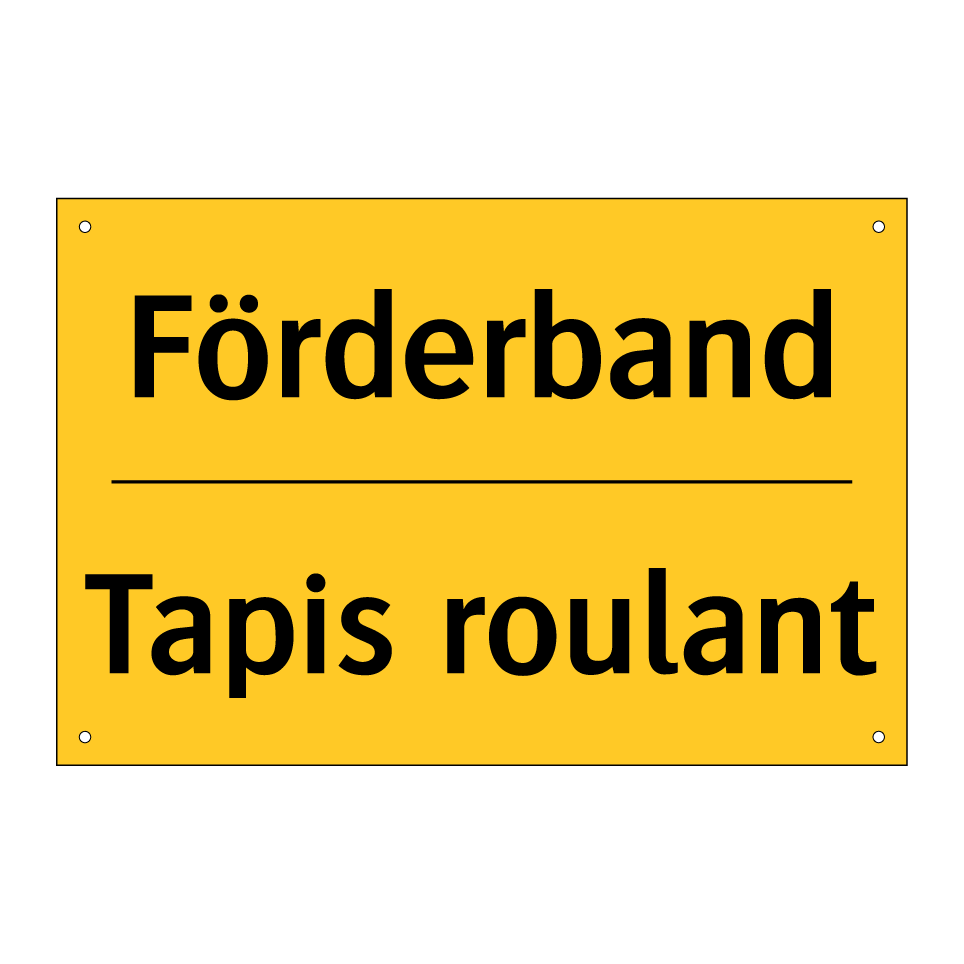 Förderband - Tapis roulant