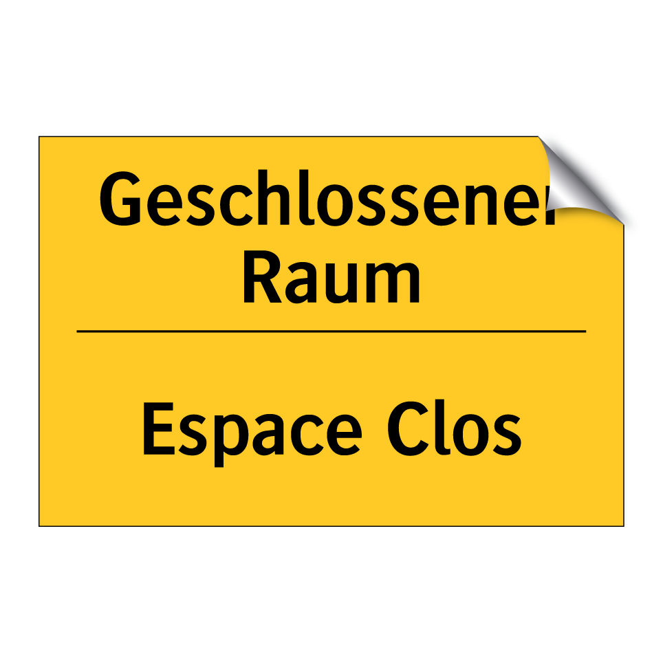 Geschlossener Raum - Espace Clos