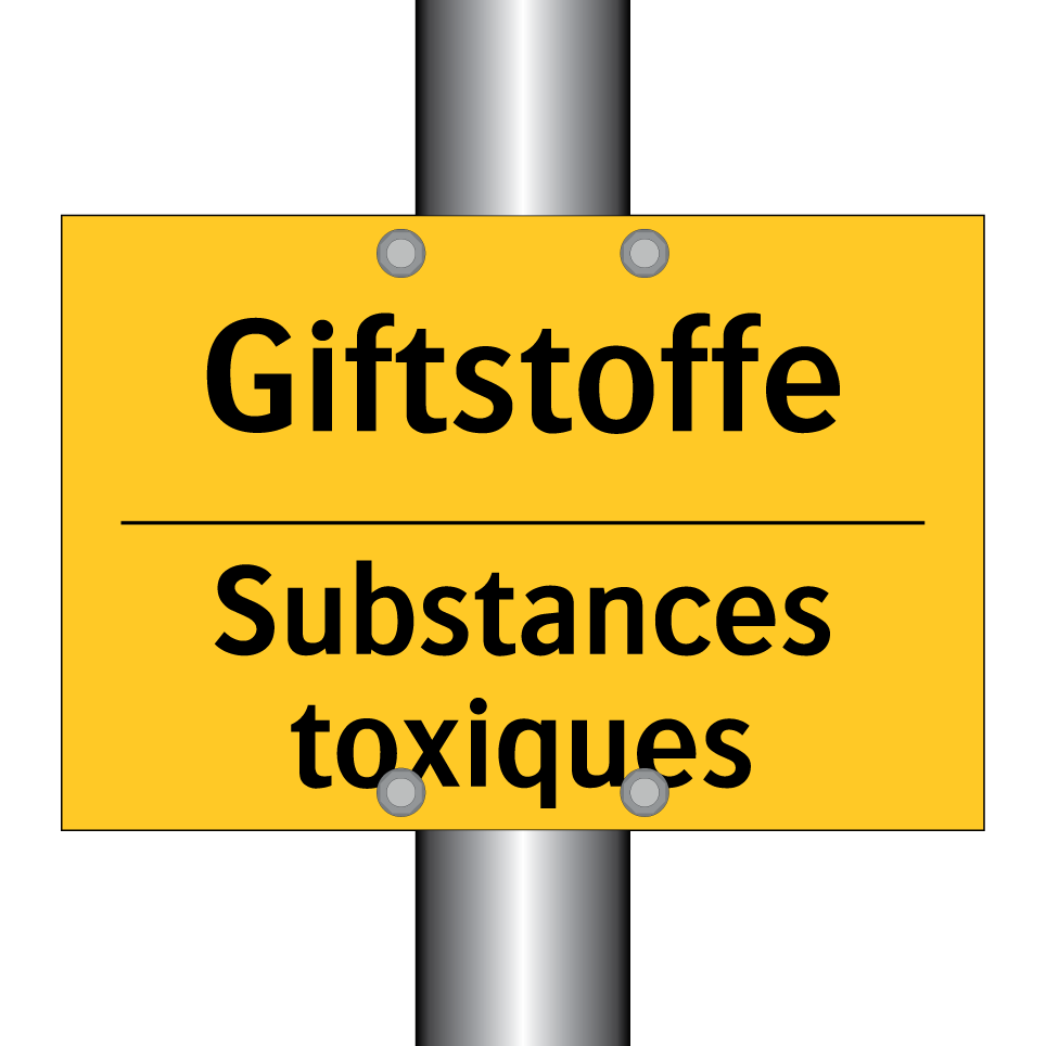 Giftstoffe - Substances toxiques