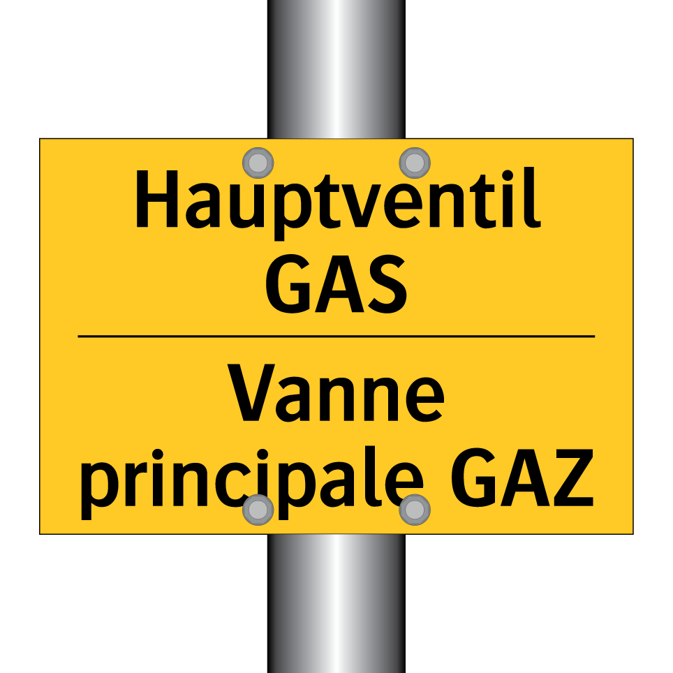 Hauptventil GAS - Vanne principale GAZ
