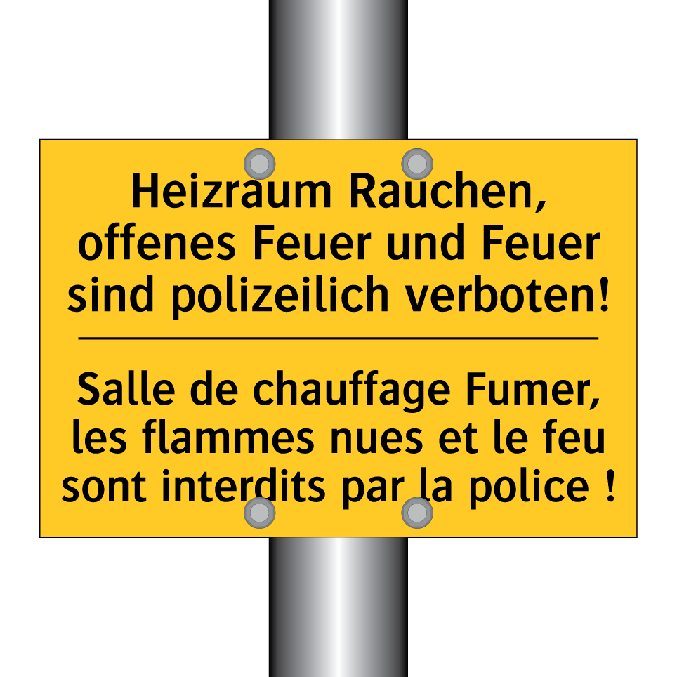 Heizraum Rauchen, offenes Feuer /.../ - Salle de chauffage Fumer, les /.../
