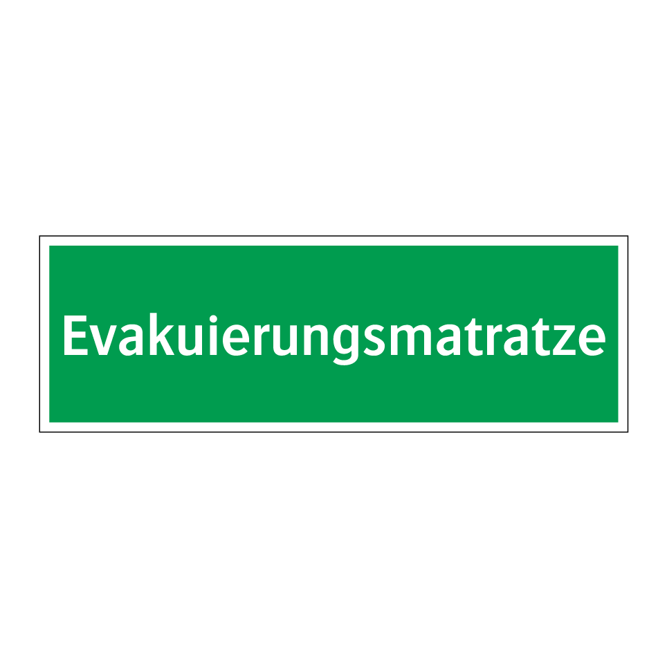 Evakuierungsmatratze