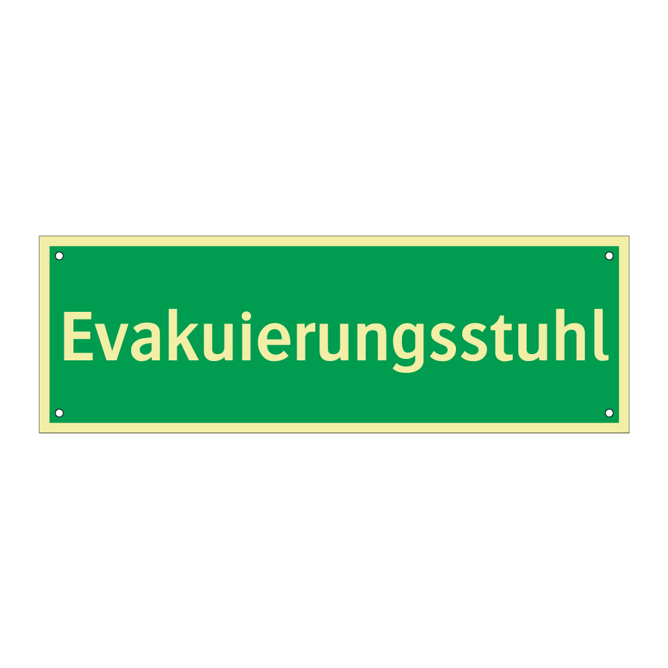 Evakuierungsstuhl