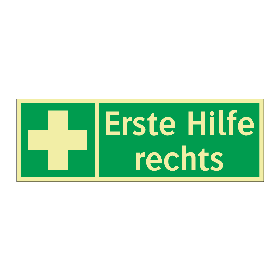 Erste Hilfe rechts