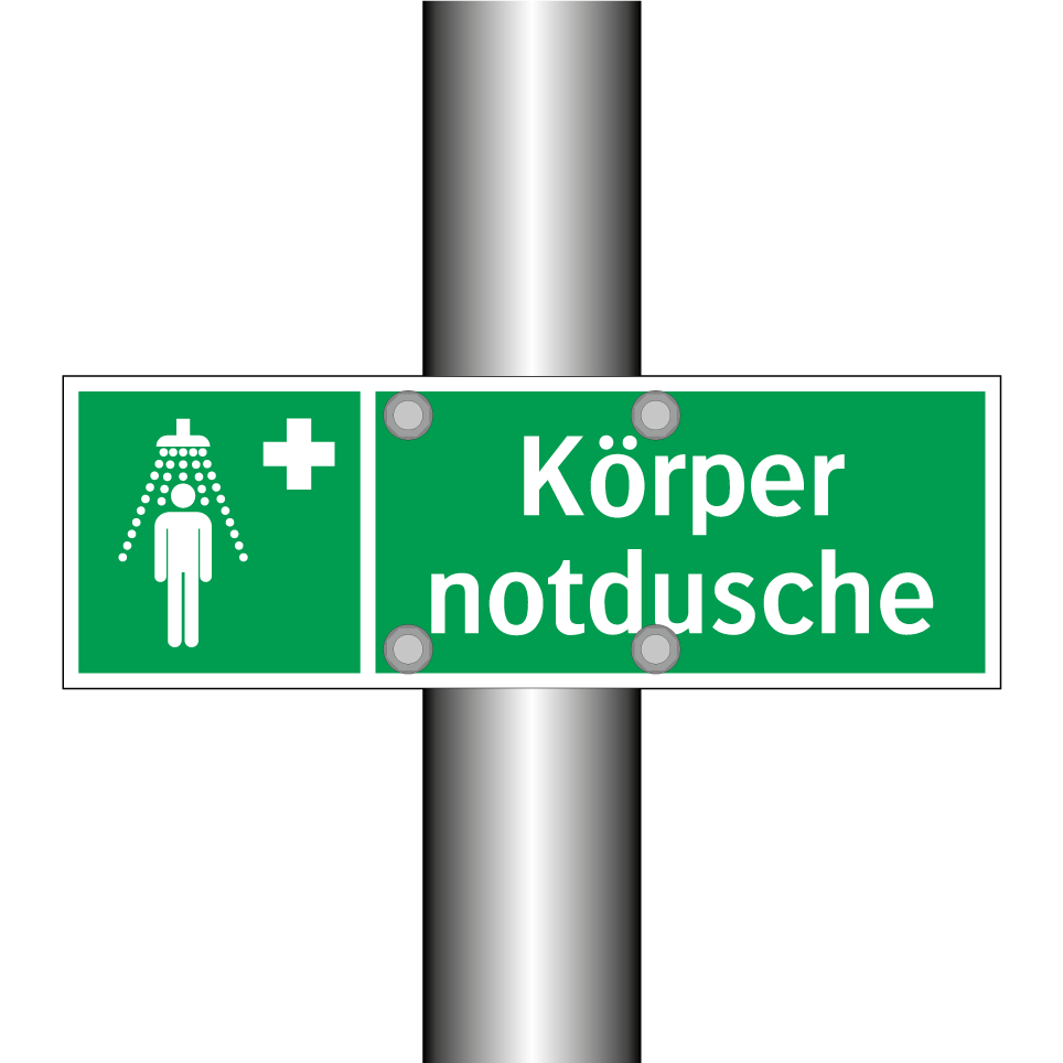 Körper notdusche