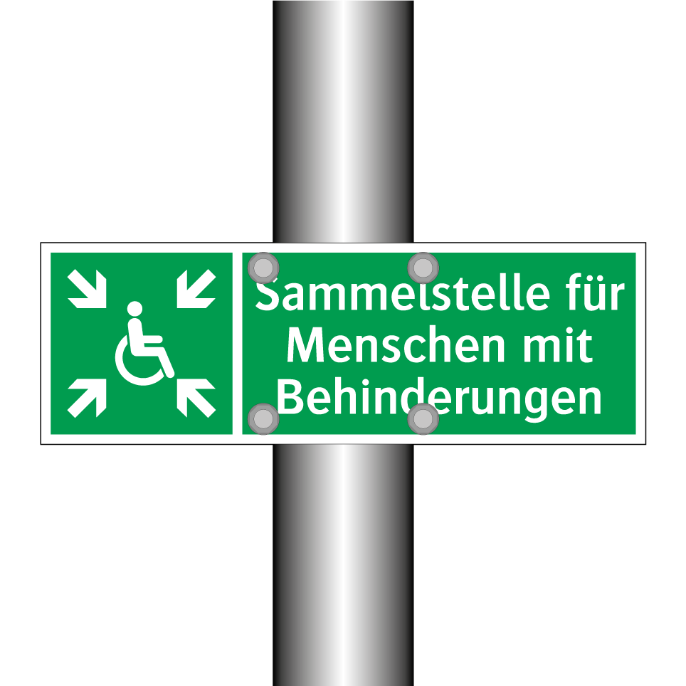 Sammelstelle für Menschen mit Behinderungen
