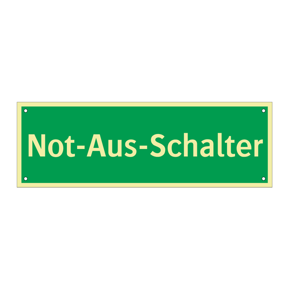 Not-Aus-Schalter