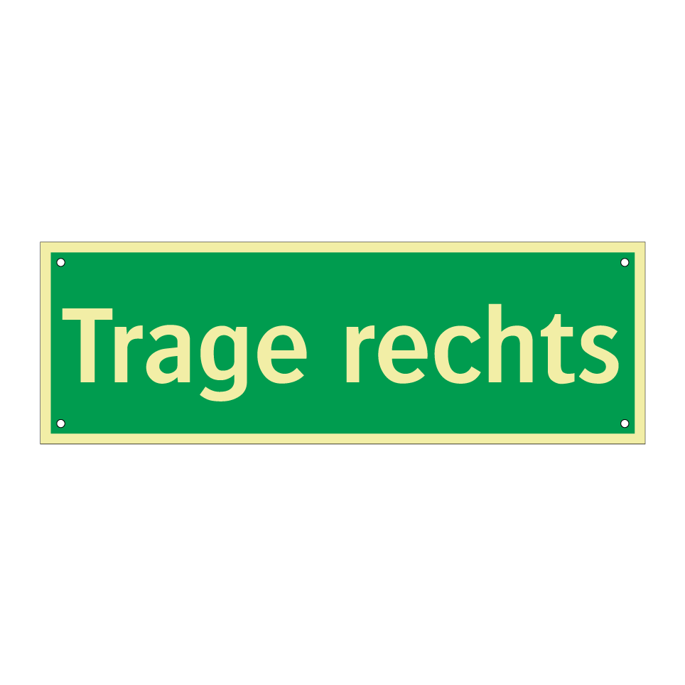 Trage rechts