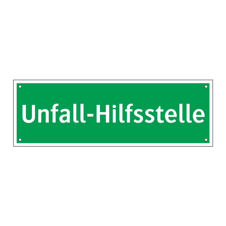 Unfall-Hilfsstelle