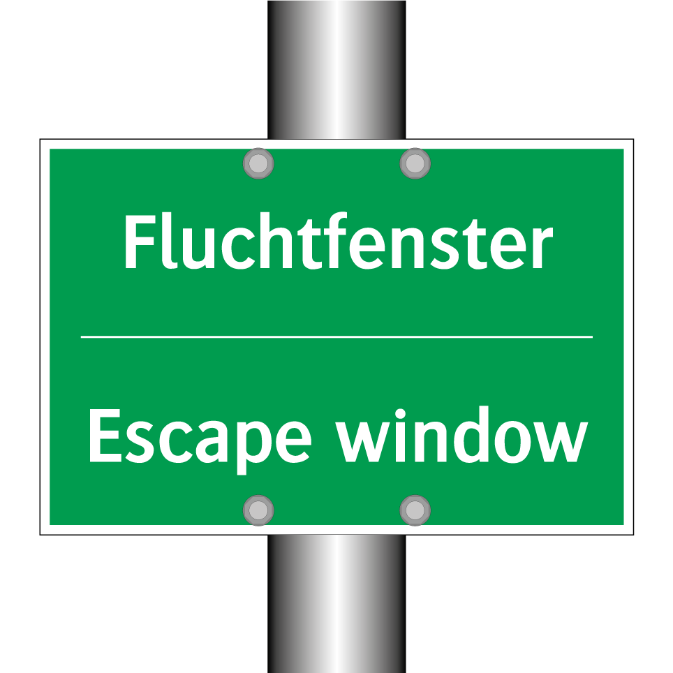 Fluchtfenster - Escape window