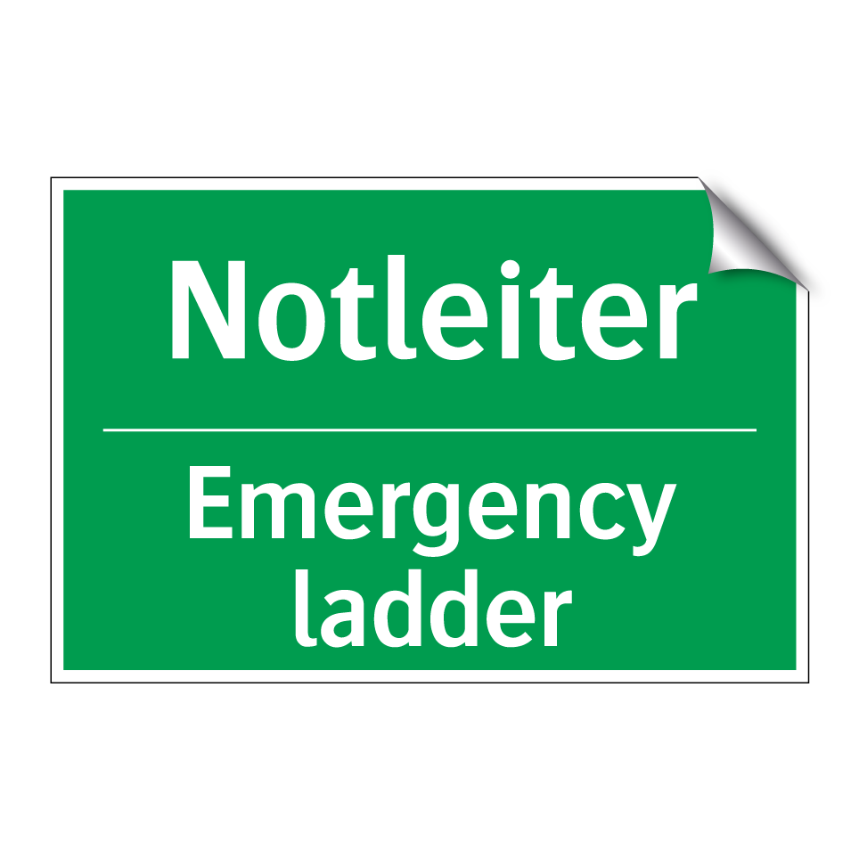 Notleiter - Emergency ladder