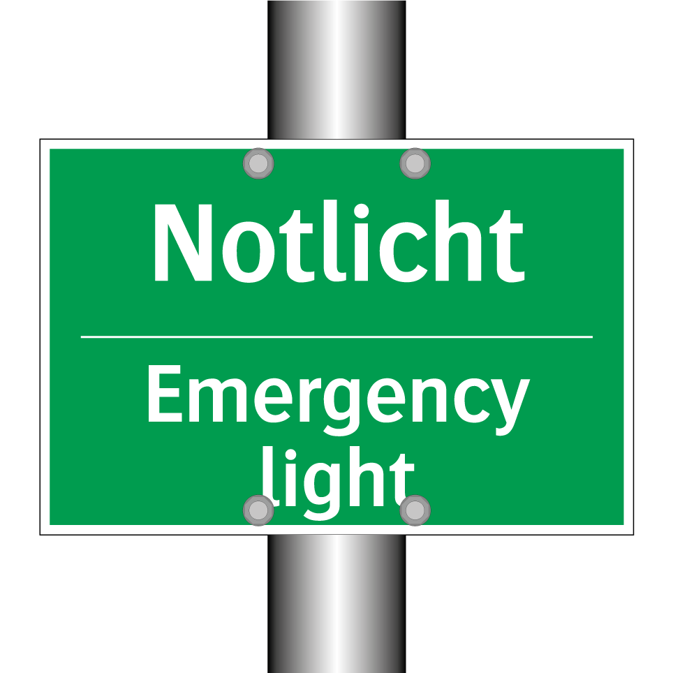 Notlicht - Emergency light
