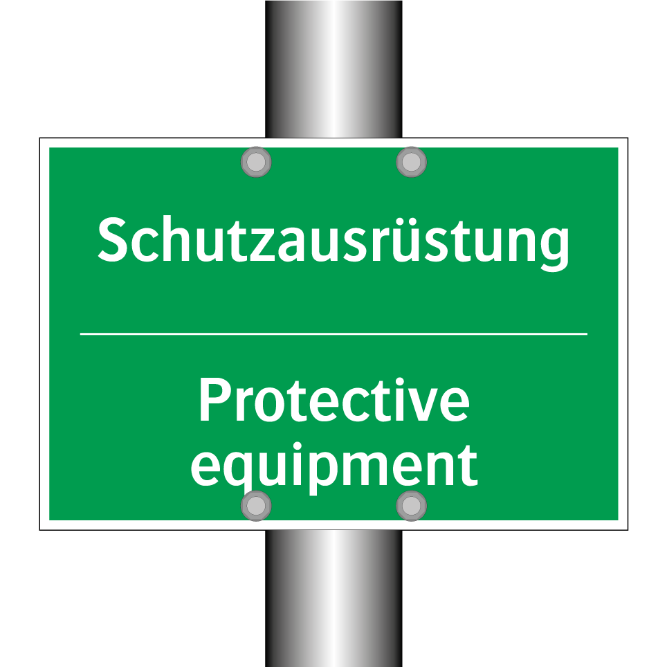 Schutzausrüstung - Protective equipment