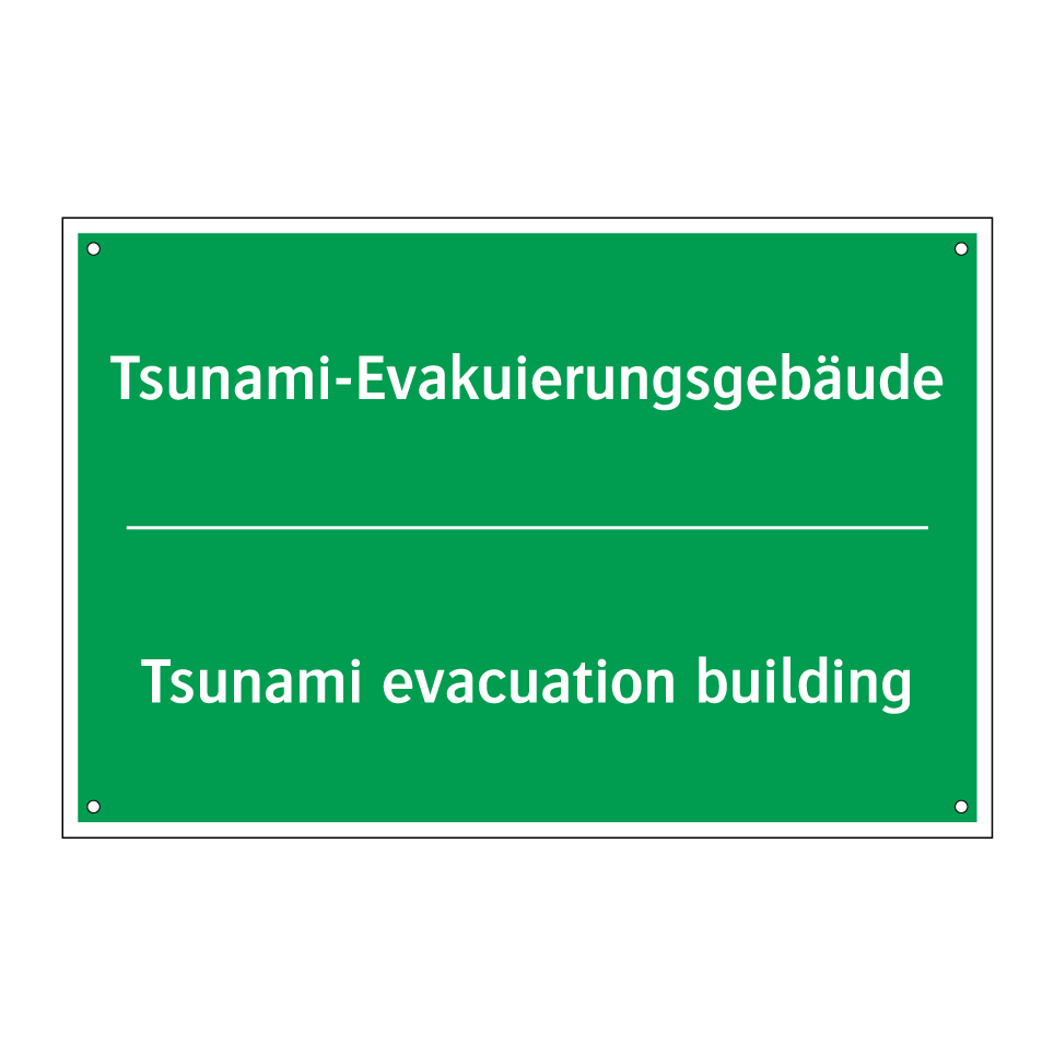 Tsunami-Evakuierungsgebäude - Tsunami evacuation building