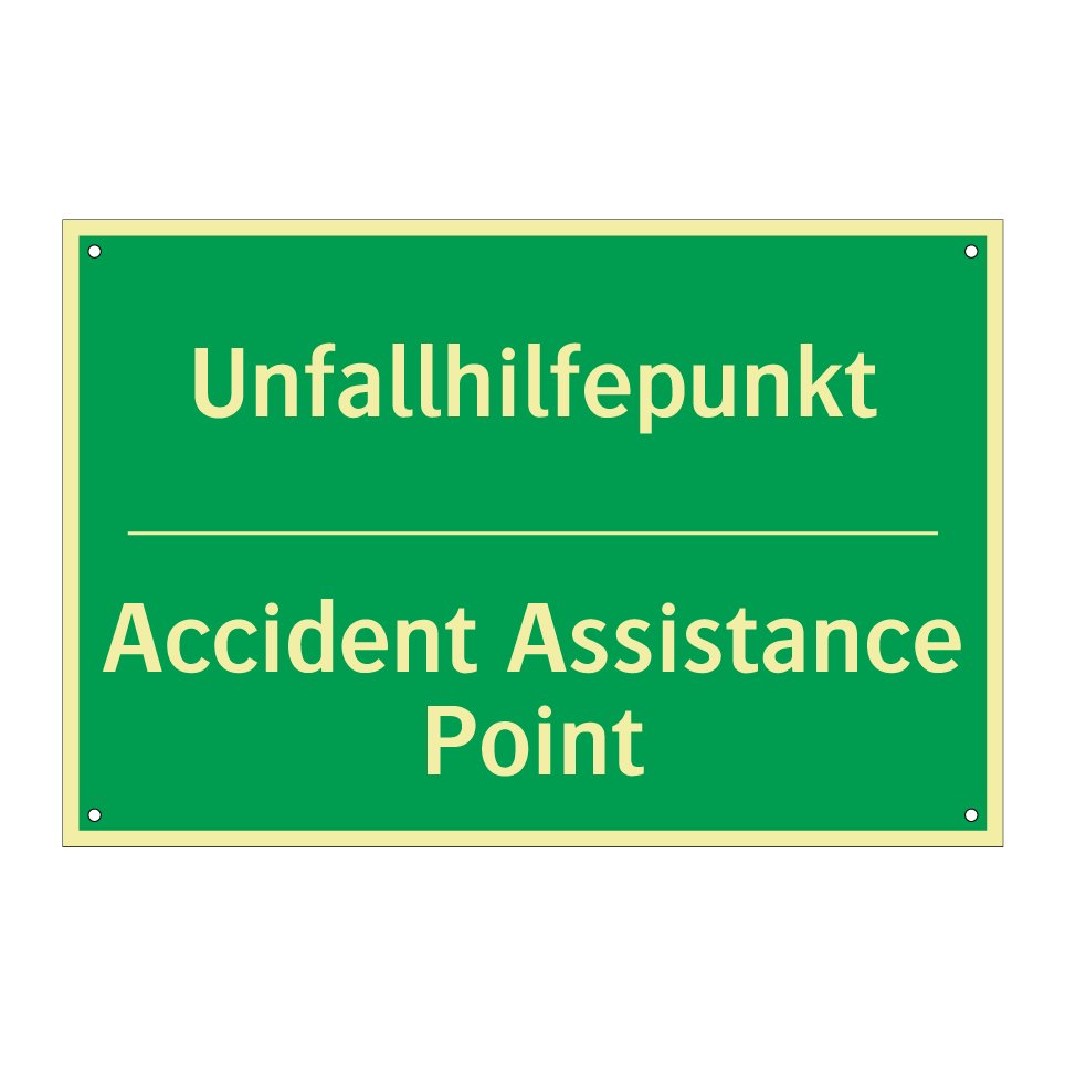Unfallhilfepunkt - Accident Assistance Point